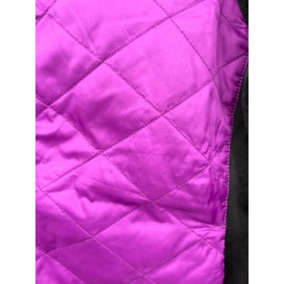 Marmot Quilted Lightweight Full Zip Jacket Coat Purple Black Small Womens - Picture 5 of 9